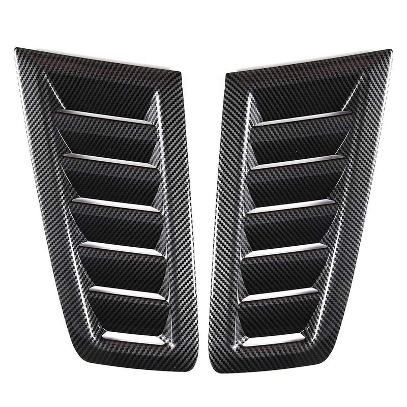 Car Hood Vent Scoop Kit Universal Cold Air Intake Fitment Louvers Cooling Intakes Auto Hoods Vents Bonnet Cover Fits for RS MK2Hydrographics Transfer Printing