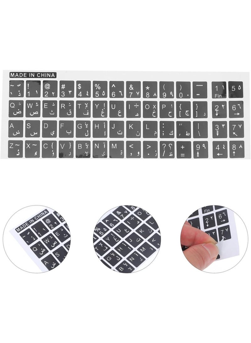 Keyboard Sticker With Big Letters Non-transparent Universal For Laptop Notebook - Image 3