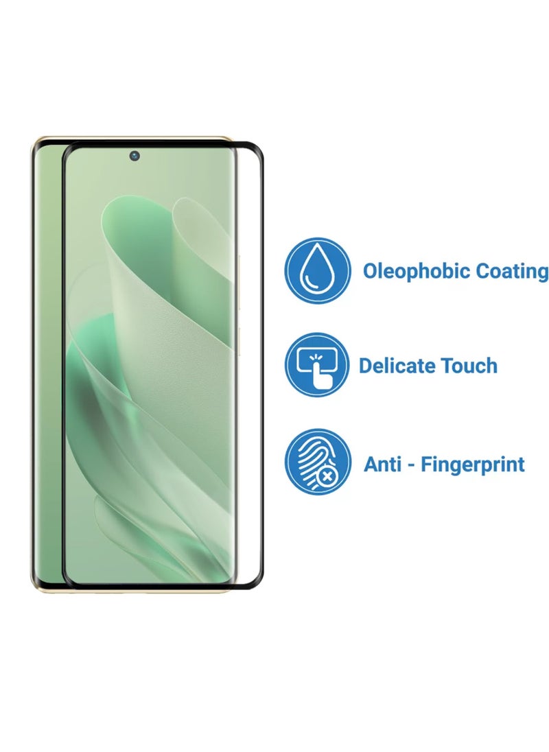 Generic - Infinix Zero 30 4G Screen Protector – Edge to Edge Tempered Glass Screen Protector, High Transparency, Delicate Touch, Anti-Explosion, Smooth Arc Edges, Easy Installation - Image 1