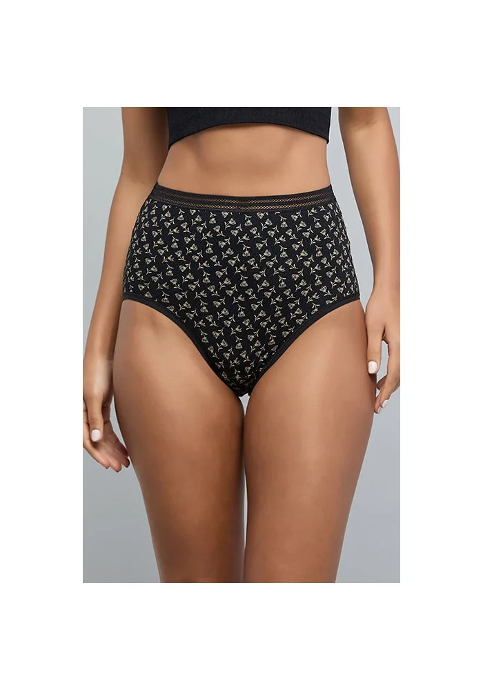 أر أند بي 5 Pack Printed Full Briefs