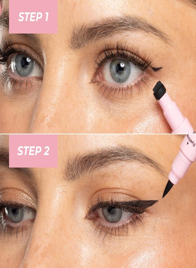 MCoBeauty طابع كحل الأجنحة المصغر من MCoBeauty وزوج كحل سائل، مستحضرات تجميل نباتية وخالية من التجارب على الحيوانات - Image 5