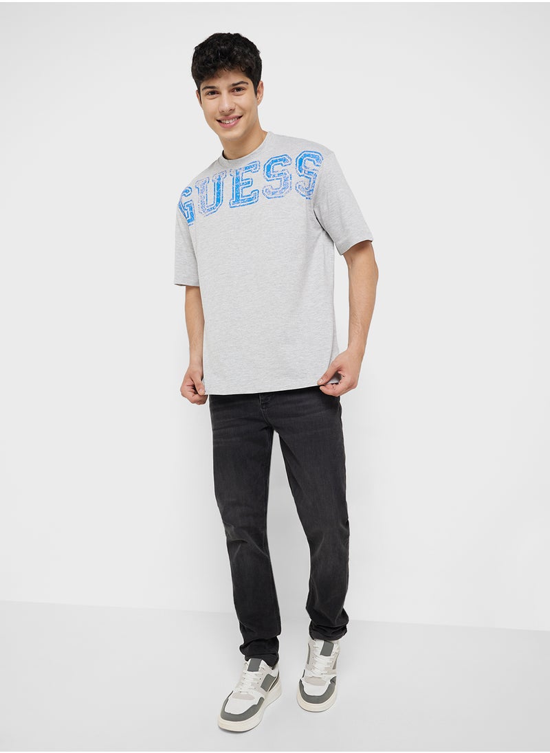 GUESS Bugler Crew Neck T-Shirt  - Image 4