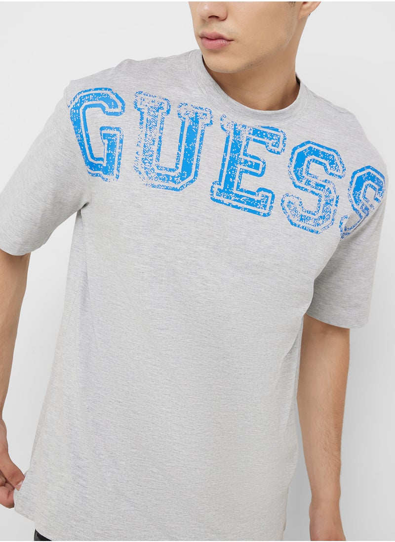 GUESS Bugler Crew Neck T-Shirt  - Image 3