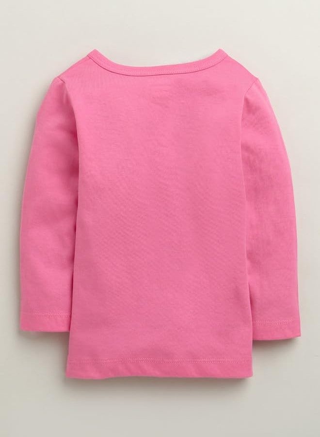 BUMZEE Baby Girls Cotton Full Sleeves Regular Fit Jablas Pack of 3 Pink & White - 0-3 Months (Peb10690B-pnk) - Image 3