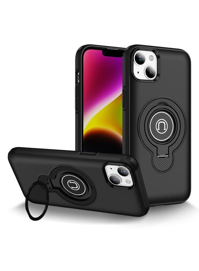 اس-توب جراب لهاتف iPhone 14 Plus مع حامل حلقي مغناطيسي - Image 1