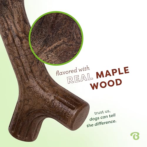 Benebone Maplestick Durable Dog Chew Toy for Aggressive Chewers, Real Maplewood, Made in USA, Giant - Image 2