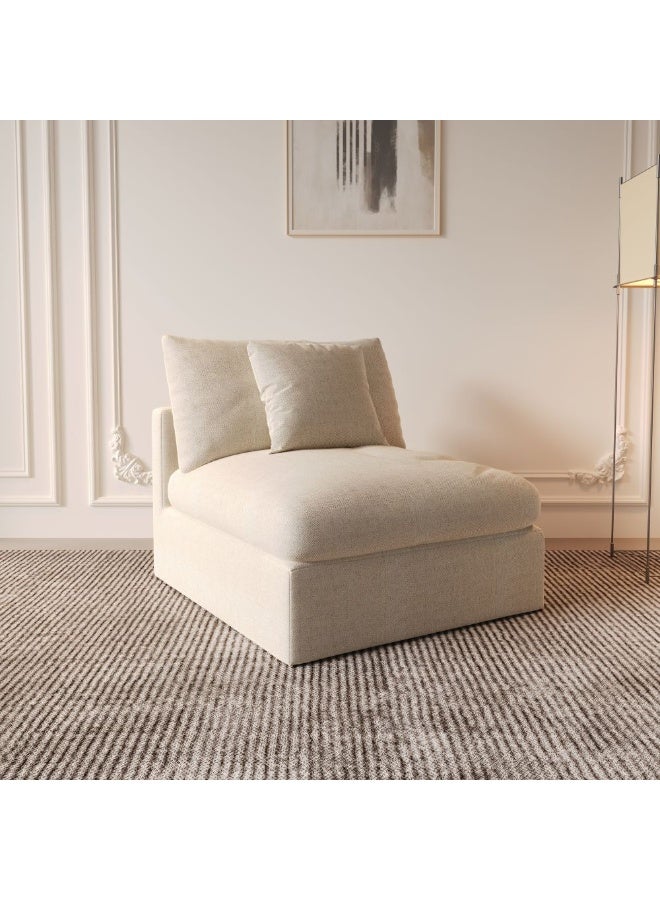 Baytonia Cloud single sofa without arms - cream - Image 3