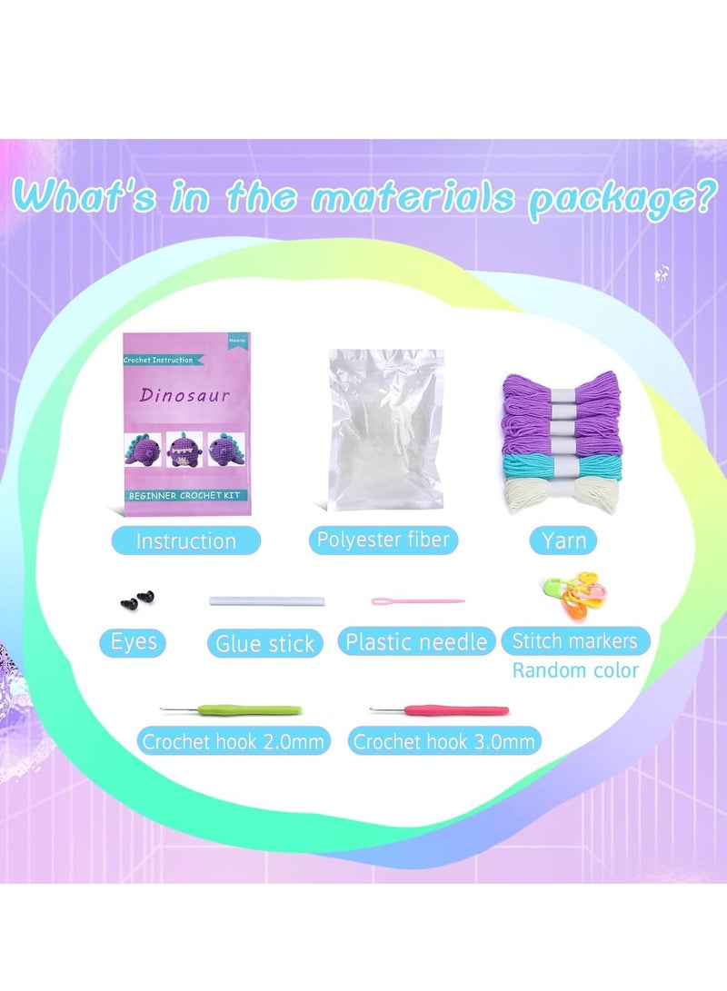 Barakah Crochet Kit for Beginners, Animal Kit, Beginner Starter Knitting with Yarn - Image 2