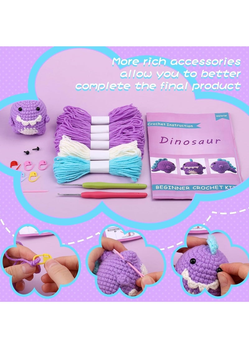 Barakah Crochet Kit for Beginners, Animal Kit, Beginner Starter Knitting with Yarn - Image 5