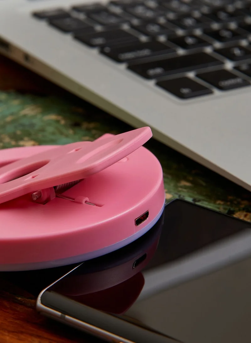 Pink Cactus Portable USB Ring Light