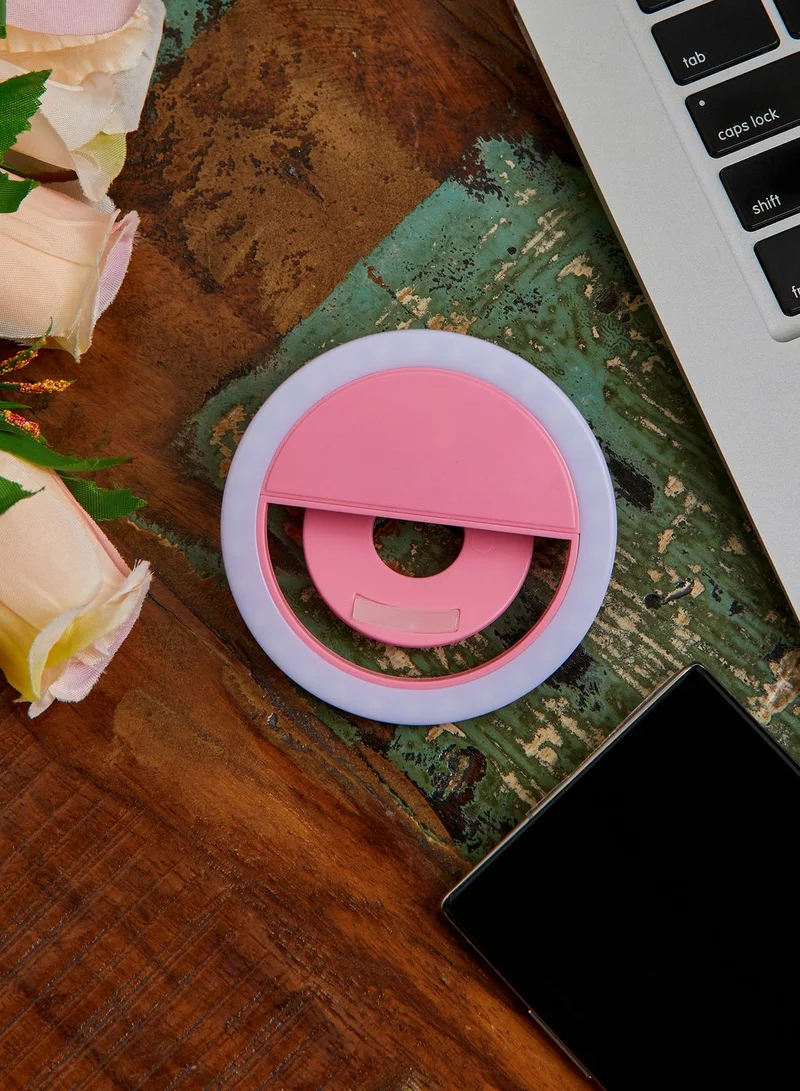 Pink Cactus Portable USB Ring Light