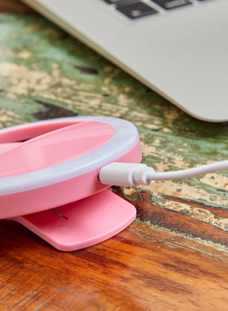 Pink Cactus Portable USB Ring Light