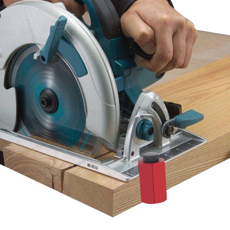 Stair Gauge: Red CNC-Machined Anodized Aluminum Alloy - Premium Rustproof Sturdy Square Auxiliary Jig for Accurate Stair Rafter Layout Construction Projects - Image 5