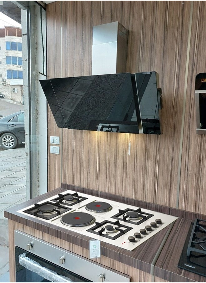 kitchen Line Surface 6 Burners - 4 Gas - 2 Electric - 90 cm - Heavy - Italian - Steel - JE4008  - Image 4