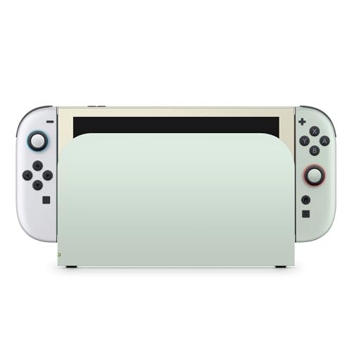 Tacky Design Classic colorwave Skin Compatible with Nintendo Switch 2 Skin Wrap Cover, Color Blocking wrap for Switch 2 Cover, Premium 3M Vinyl (Pastel Green & Cream, Switch 2) - Image 5