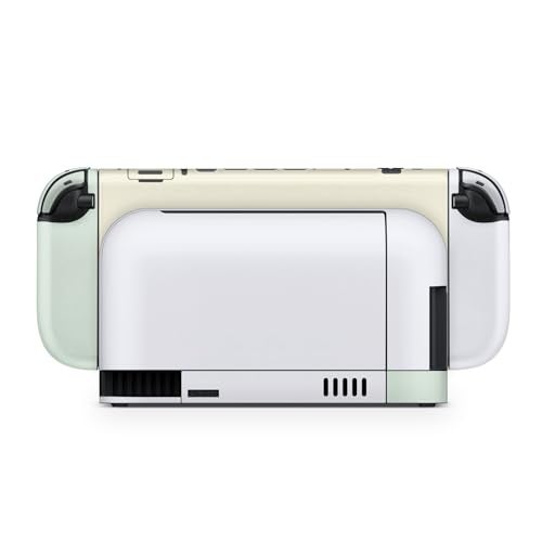 Tacky Design Classic colorwave Skin Compatible with Nintendo Switch 2 Skin Wrap Cover, Color Blocking wrap for Switch 2 Cover, Premium 3M Vinyl (Pastel Green & Cream, Switch 2) - Image 4