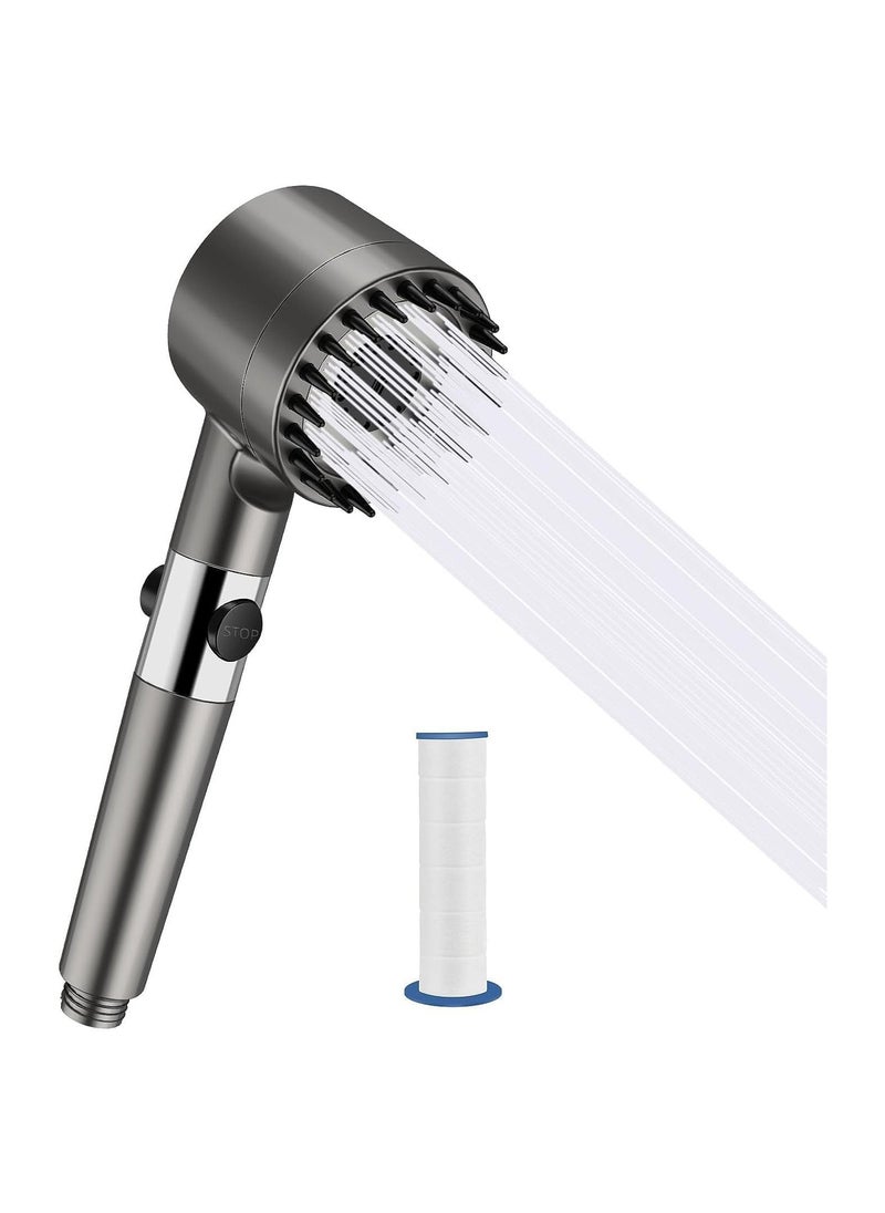 RATSAW - Shower Head High Pressure 4 Mode Rain Electric Shower Handheld Shower Head Adjustable Massage SPA Handheld Shower Head Latest Powerful Shower Head - Image 1