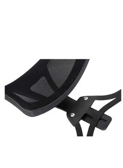 Generic FFD Height Adjustable Director Chair Headrest with Ergonomic Black Mesh Support The Ultimate Comfort and Style Makeup Accessory  - Image 3