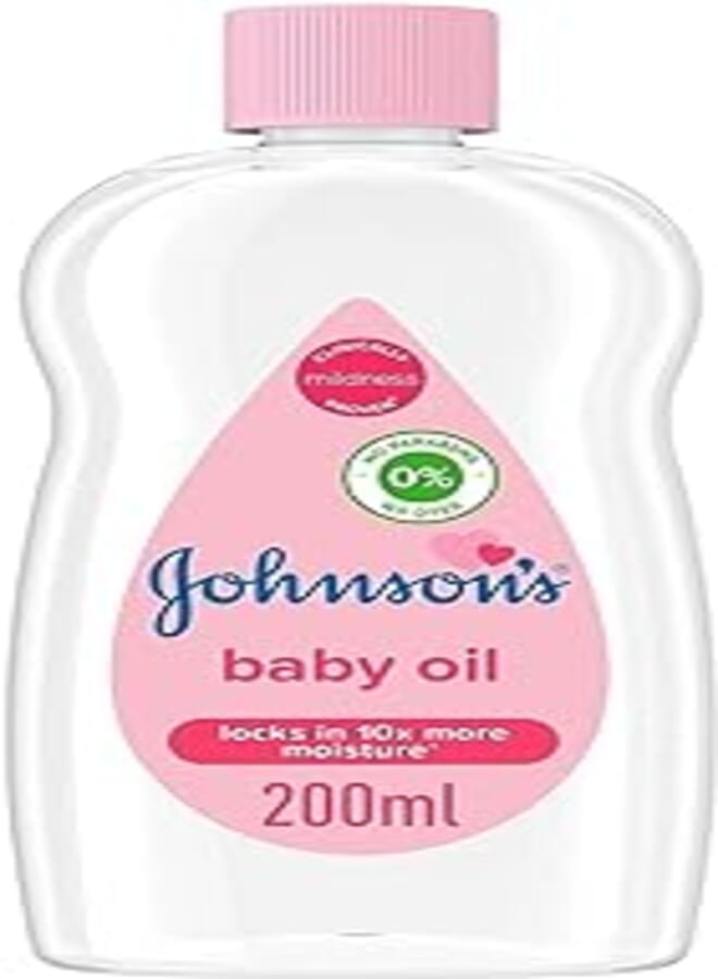 Johnson's Baby Oil, 200ml