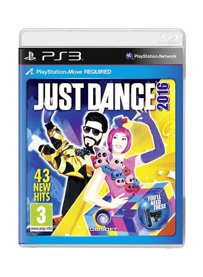 أوبيسوفت لعبة "Just Dance 2016" (إصدار عالمي) - الموسيقى والرقص - playstation_3_ps3 - Image 1