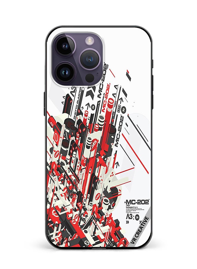 VR CREATIVE Protective Case Cover For Apple iPhone 16 Pro Max Mc 202 Design Multicolour