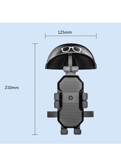 Apera MT32 Motor Motorcycle Bicycle Phone Holder Rain Sunscreen Gopro Mount Damper Shock Absorber  - Image 3