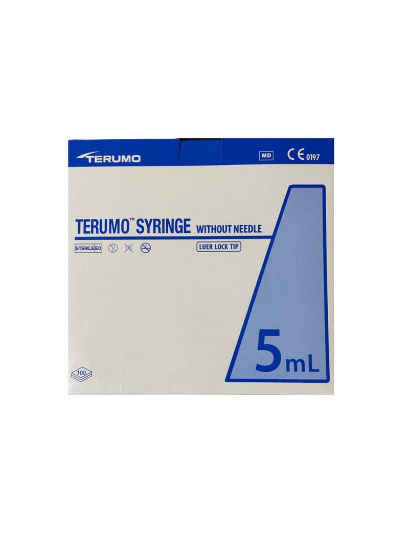 TERUMO Syringe Terumo Without Needle 5ml Leur Lock - Image 2