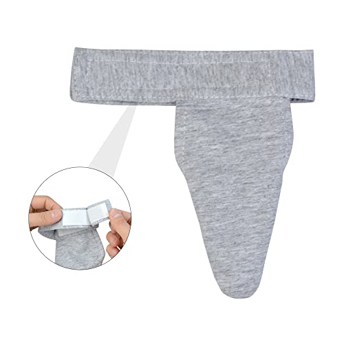 rainbowstar 2 Pack Adult Thumb Guard Trichtillomania Finger Cove for Helping Stop Hair Pulling Skin Picking Thumb Sucking Dermatillomania Habit Helper (M) - Image 2