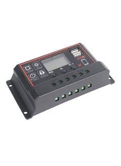 NIBEMINENT Portable 20A Amp Solar Panel Digital Lcd Charger Controller Black  - Image 2