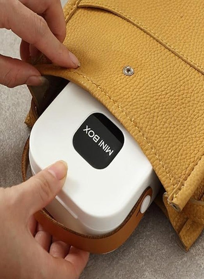 Flygon Mini Jewellery box Storage Case - Portable Travel Jewellery Organizer with Multiple Compartments for Earrings, Necklaces, and Accessories - Ideal for Safekeeping jewellery (MULTI COLOUR) - Image 5