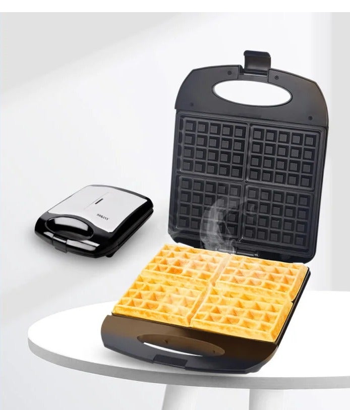Sokany Waffle Maker 4 Slice SK-813 - Image 1