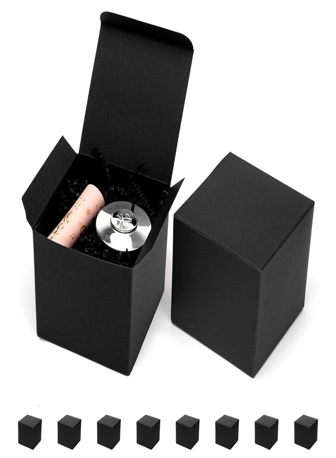 Mcfleet Black Gift Boxes with Lids 4x4x4 Inches 10 Pack Groomsmen Proposal Boxes Cardboard Gift Box for Presents, Craft Boxes for Christmas, Wedding, Graduation, Holiday, Birthday Gift Packaging - Image 1