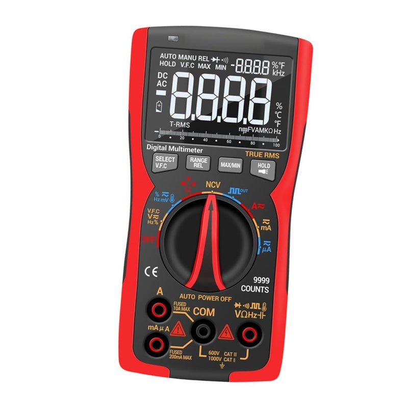 Digital Multimeter High Accuracy LCD Screen Electric Tester Without Battery - Image 2