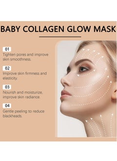 T3 Collagen Pestlo Mask, Pestlo Baby Collagen Glow Mask, Pestlo T3 Collagen Mask, T3 Collagen Peel Off Mask, Korean Skin Care Facial Mask, Anti Wrinkle Firming Face Masks (2PC) - pzsku/Z2CC1E0AB0291DCD4D20FZ/45/_/1728382237/573104e1-837e-485a-a102-a6ad1606070f