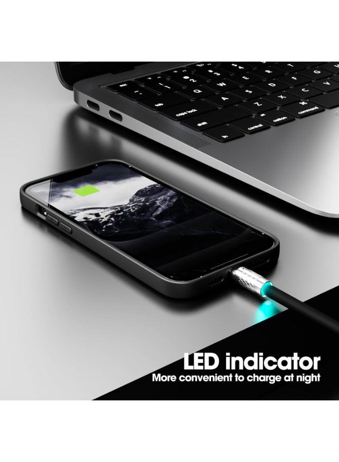 في أر أس كابل وصلة شحن سريعة متعددة Type-C + Micro + Lightning + USB بقدرة 120 واط، نقل بيانات 480 ميجابت في الثانية، طول 1.5 متر، سلك سيليكون سائل، متوافق مع أجهزة Android - Image 5