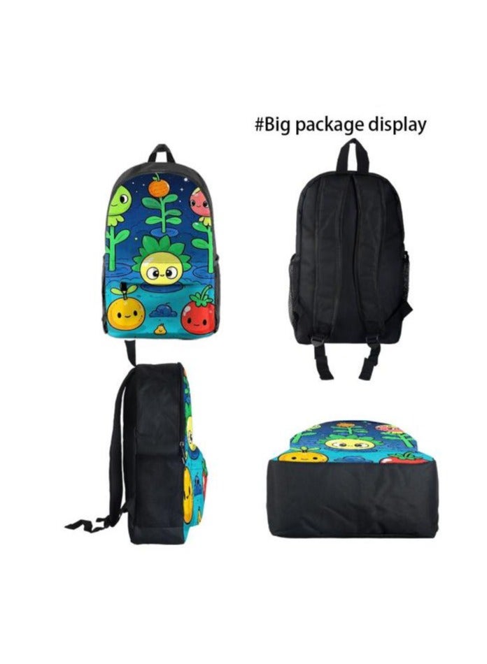Universal cartoon new three-piece schoolbag - 641  - Image 4