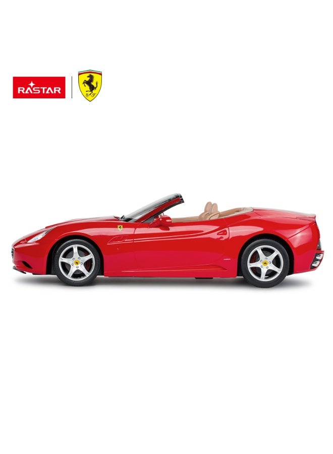 Rastar 1:12 Scale Ferrari California Remote Control Car, Officially Licensed Ferrari RC Toy Car for Kids - Image 3