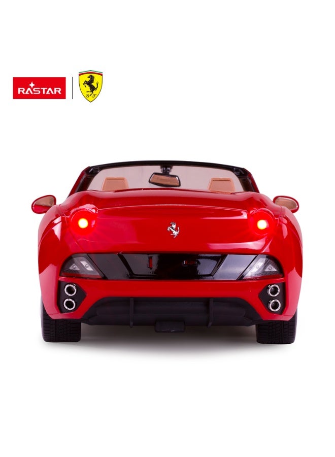 Rastar 1:12 Scale Ferrari California Remote Control Car, Officially Licensed Ferrari RC Toy Car for Kids - Image 4