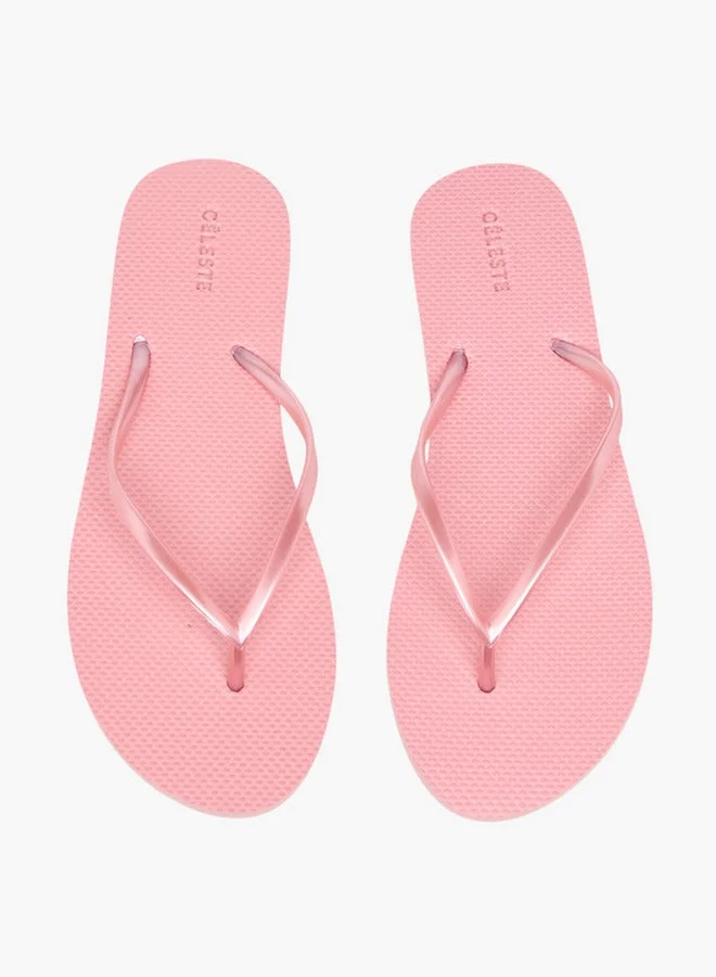 Celeste Women's Textured Thong Slippers