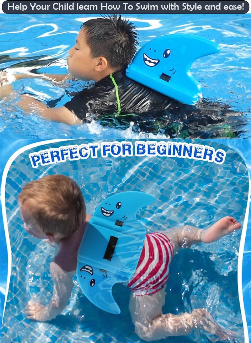 قطوب سباحات طافية - حزام السباحة للأطفال والشباب - حزام خصر لحوض السباحة مع أحزمة قابلة للتعديل لتجربة سباحة آمنة ومريحة وتدريب - مساعد تعلم سباحة عالي الطفو للأطفال - Image 2