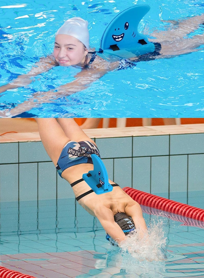 قطوب سباحات طافية - حزام السباحة للأطفال والشباب - حزام خصر لحوض السباحة مع أحزمة قابلة للتعديل لتجربة سباحة آمنة ومريحة وتدريب - مساعد تعلم سباحة عالي الطفو للأطفال - Image 3