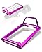 QAGGUM Transmitter Protector Frame Compatible with Flysky Noble NB4 Pro NB4 Lite NB4 Aluminum Alloy Metal Protector Frame for RC Car Transmitter Purple - Image 3