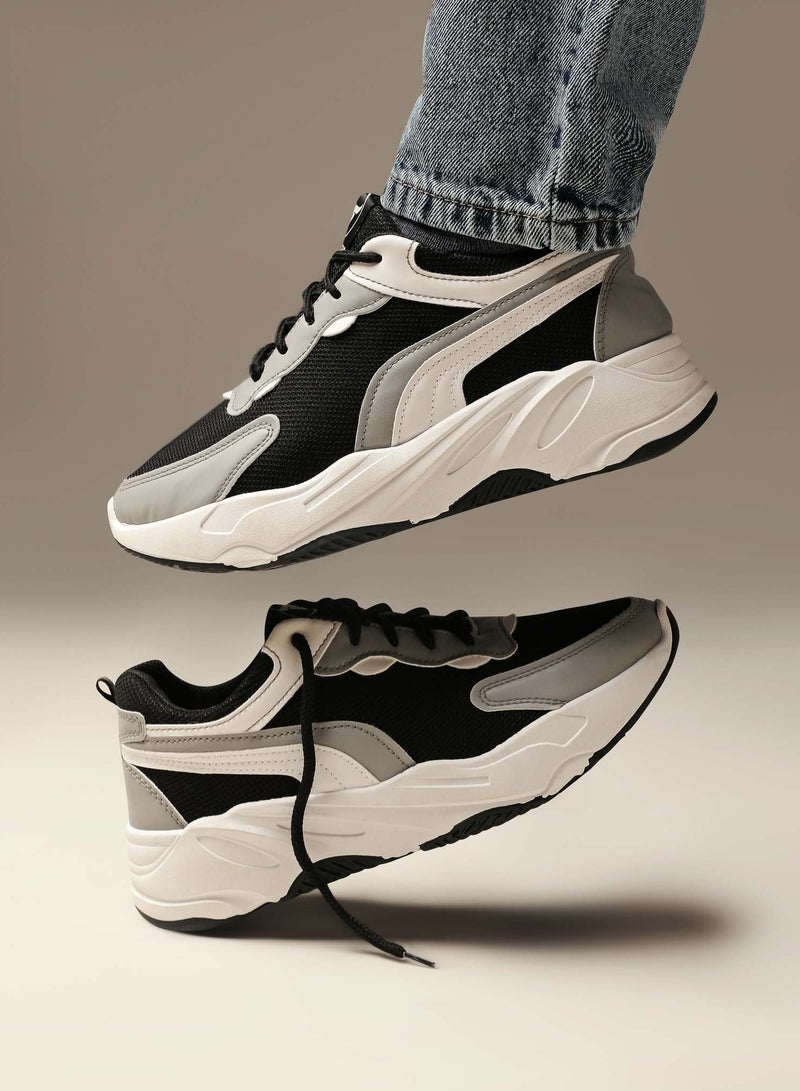 Testa Toro Q2 A walking and everyday shoe made with mixed materials, featuring a balanced design and an elevated sole - Image 2