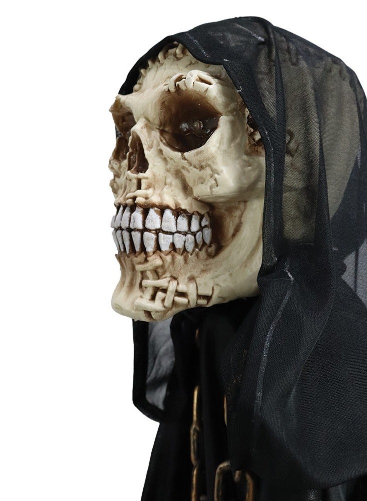 MAD TOYS Animated Hanging Chained Reaper Halloween Decoration - Image 3