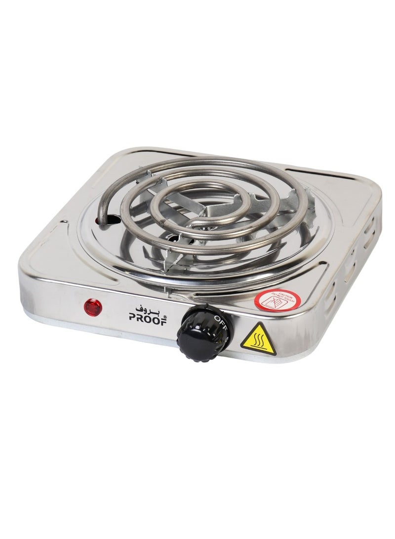 برووف سخان كهربائي عين واحدة 1000 واط مزوّد بمنظم حراري أوتوماتيكي. - Image 4