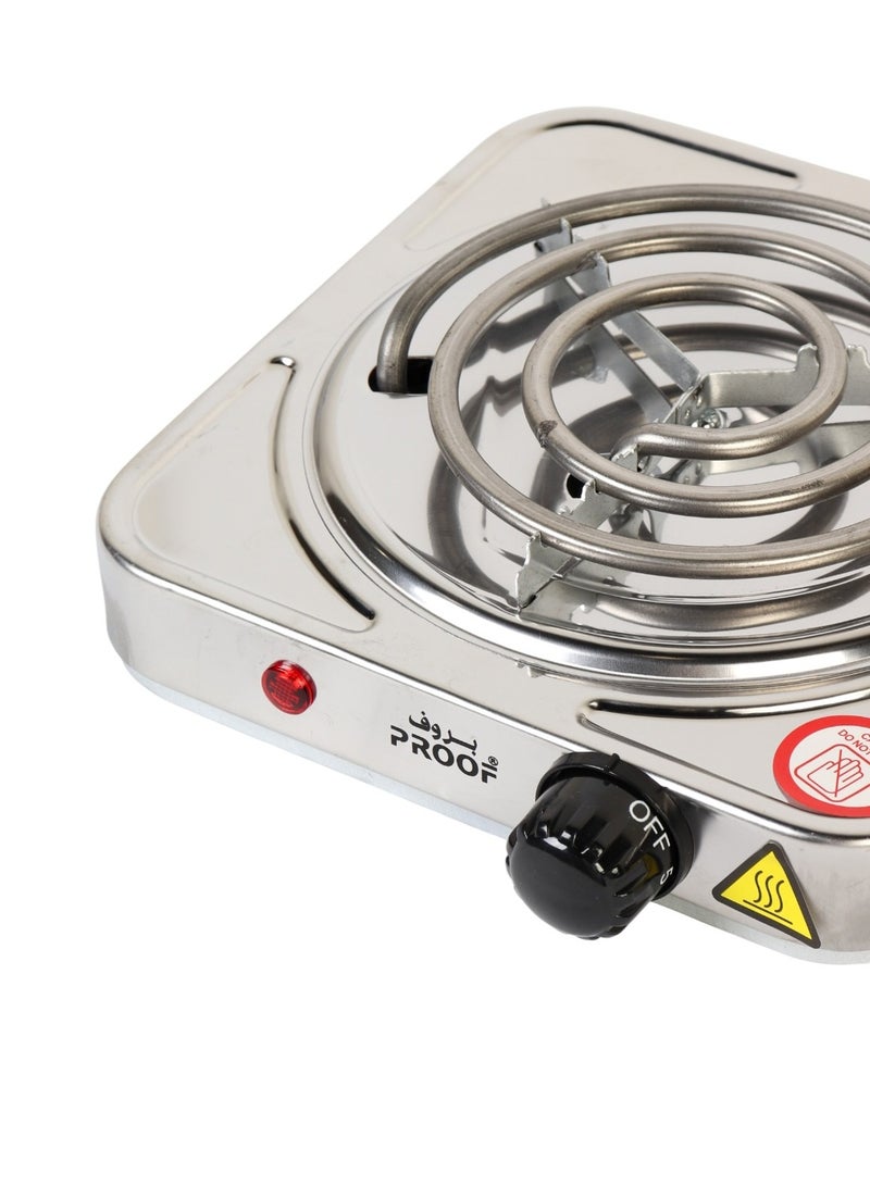 برووف سخان كهربائي عين واحدة 1000 واط مزوّد بمنظم حراري أوتوماتيكي. - Image 5