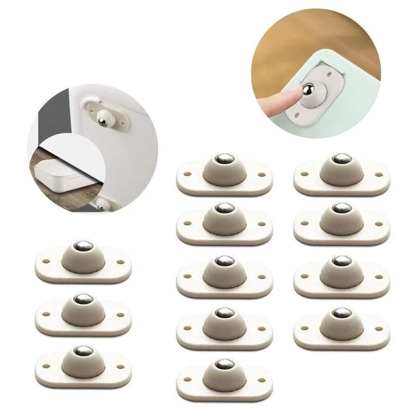 Self Adhesive Caster Wheels 100pcs Mini Swivel Wheels Universal 360 Degree for Trash Can Storage Box Small Furniture - Image 3