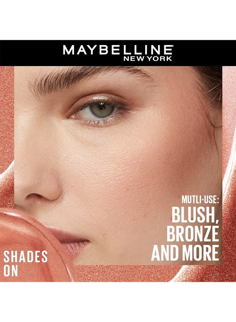 MAYBELLINE NEW YORK Sunkisser Liquid Glow Blush With Vitamin E, 08 Shades On - Image 3