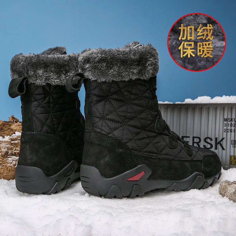 2024 Outdoor Men'S Independent Station Travel Plus Size Snow Boots Men'S Shoes - Image 1