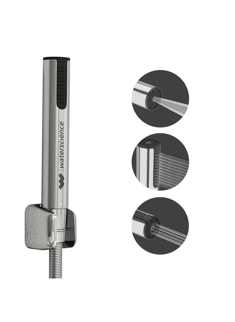 WaterScience WaterScience Water Saving Health Faucet for Toilet Stainless Steel Jet Spray 3 Flow Modes Chrome Finish Without Hose PUROHFE824  - Image 1